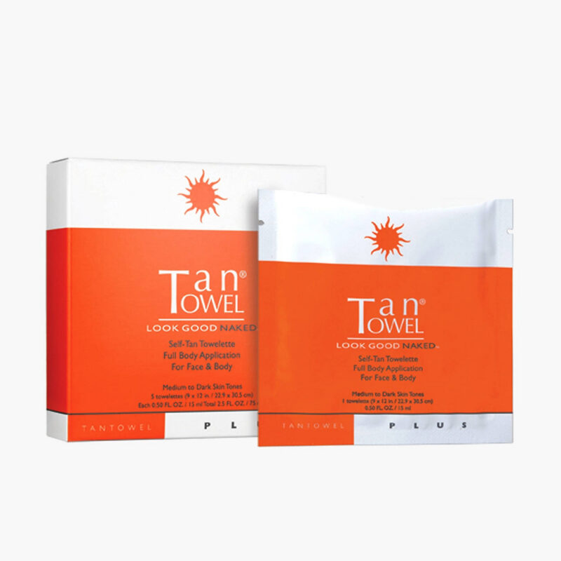 Full Body Plus 5 Pack Tan Towel