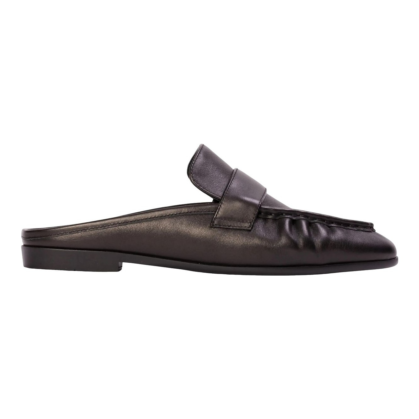 Gabby Loafer – in Black Leather | BLACK SUEDE STUDIO