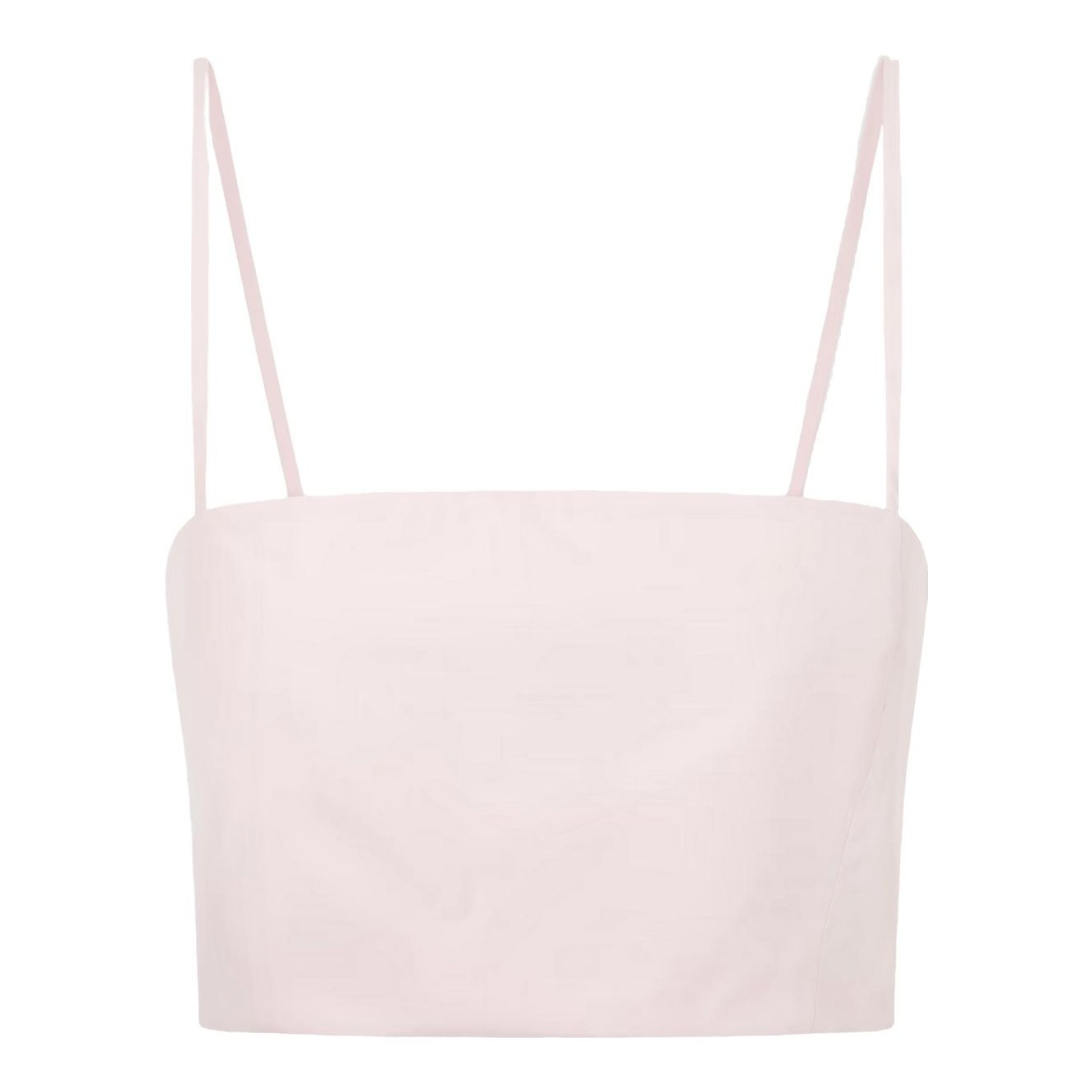 GABRIELA HEARST - Nadir Cropped Cotton-Poplin Top