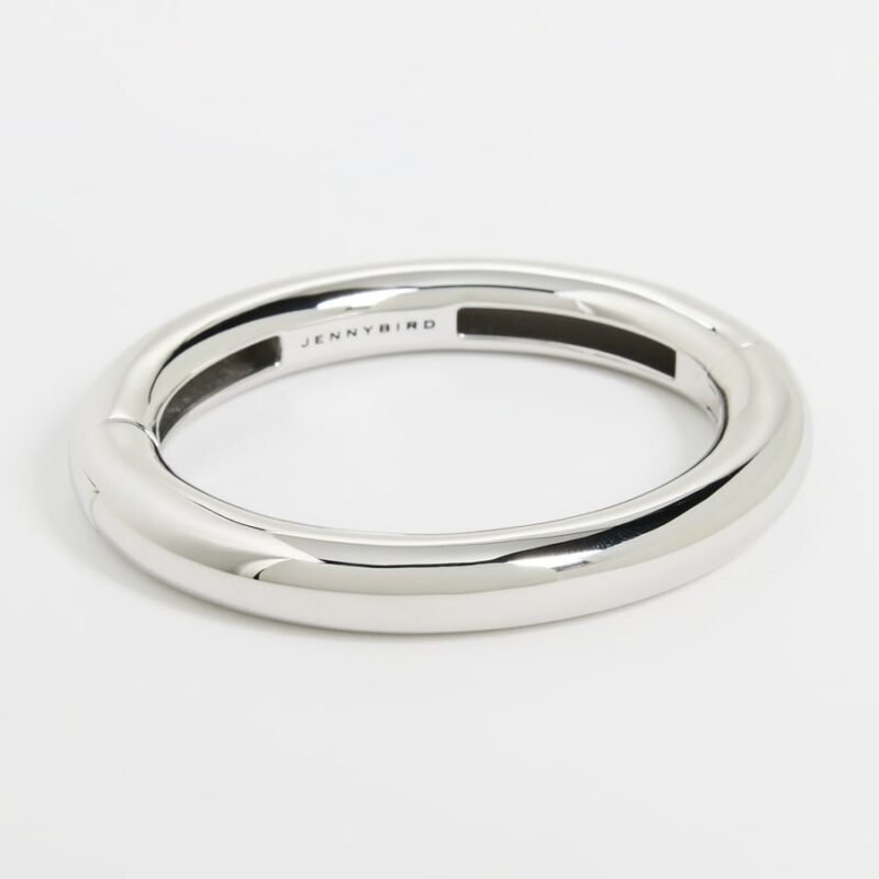 Gia Mega Bangle Silver Jenny Bird