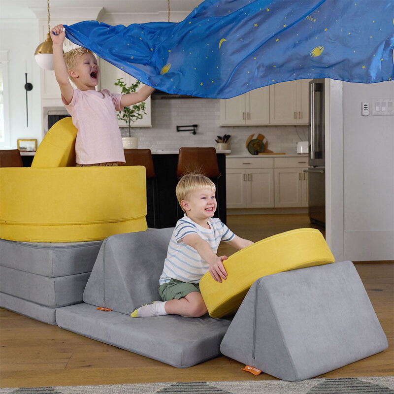 Giant Playsilk in Star Nugget Couch