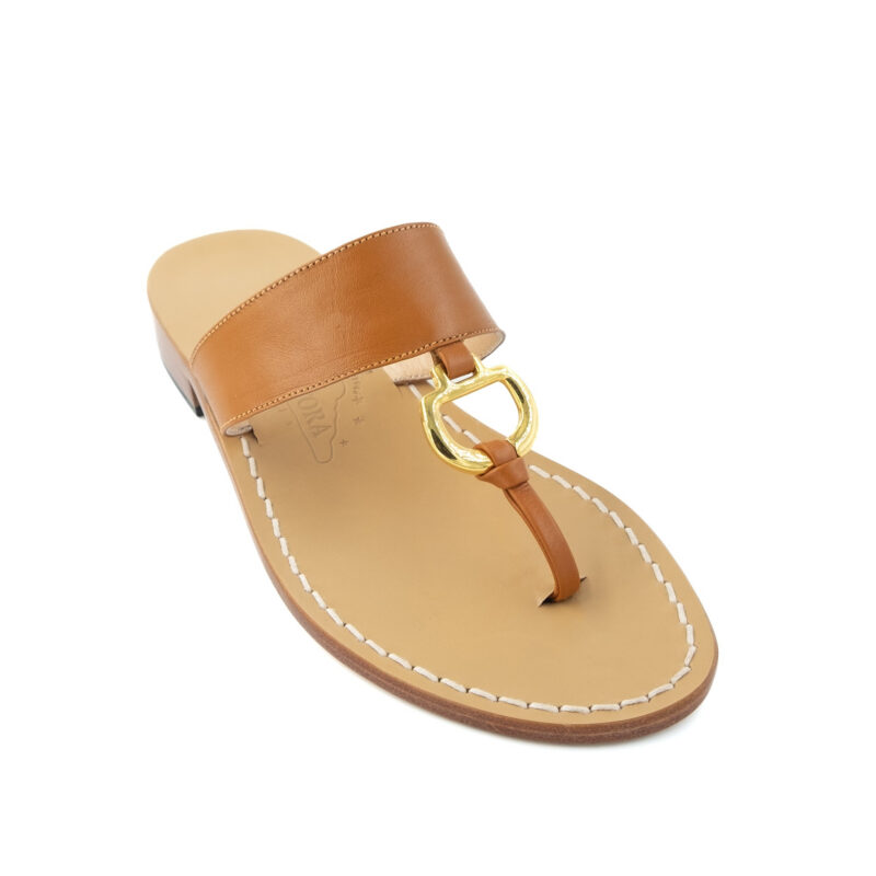 Gisele Leather Thong Sandal Canfora
