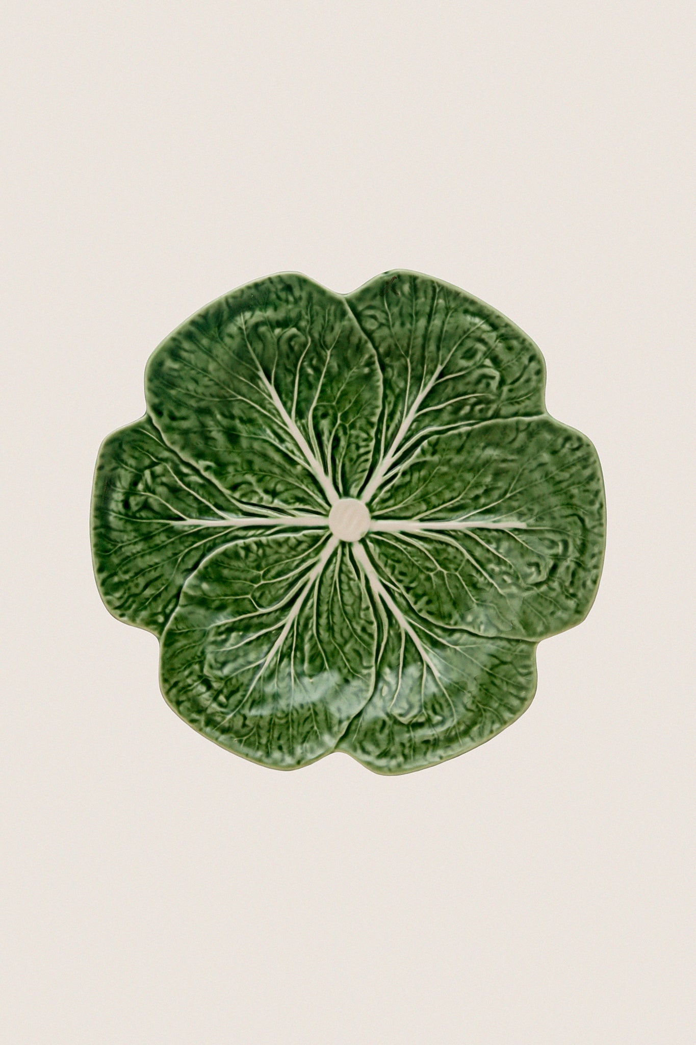 Green Cabbage Dinner Plate Bordallo Pinheiro