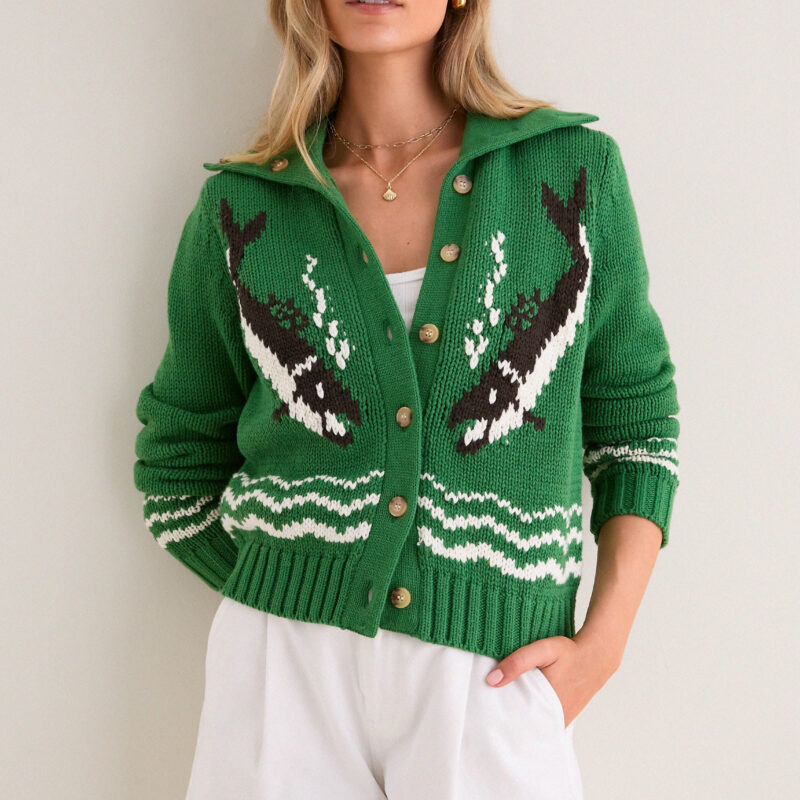 Grove Bass Cardigan THE GREAT.