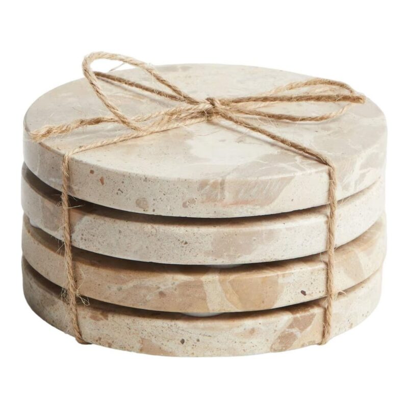 H&M | 4-Pack Marble Coasters