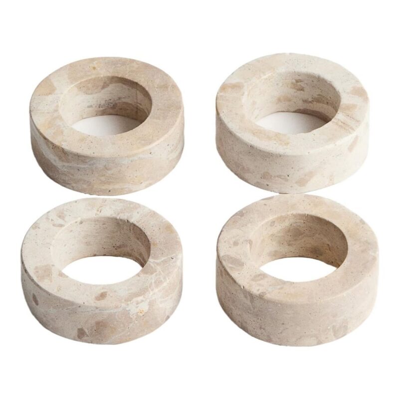 H&M | 4-Pack Marble Napkin Rings