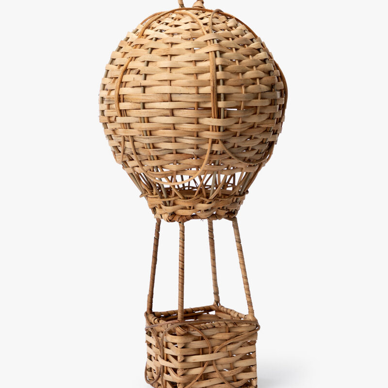 Hand-Woven Rattan Hot Air Balloon McGee & Co