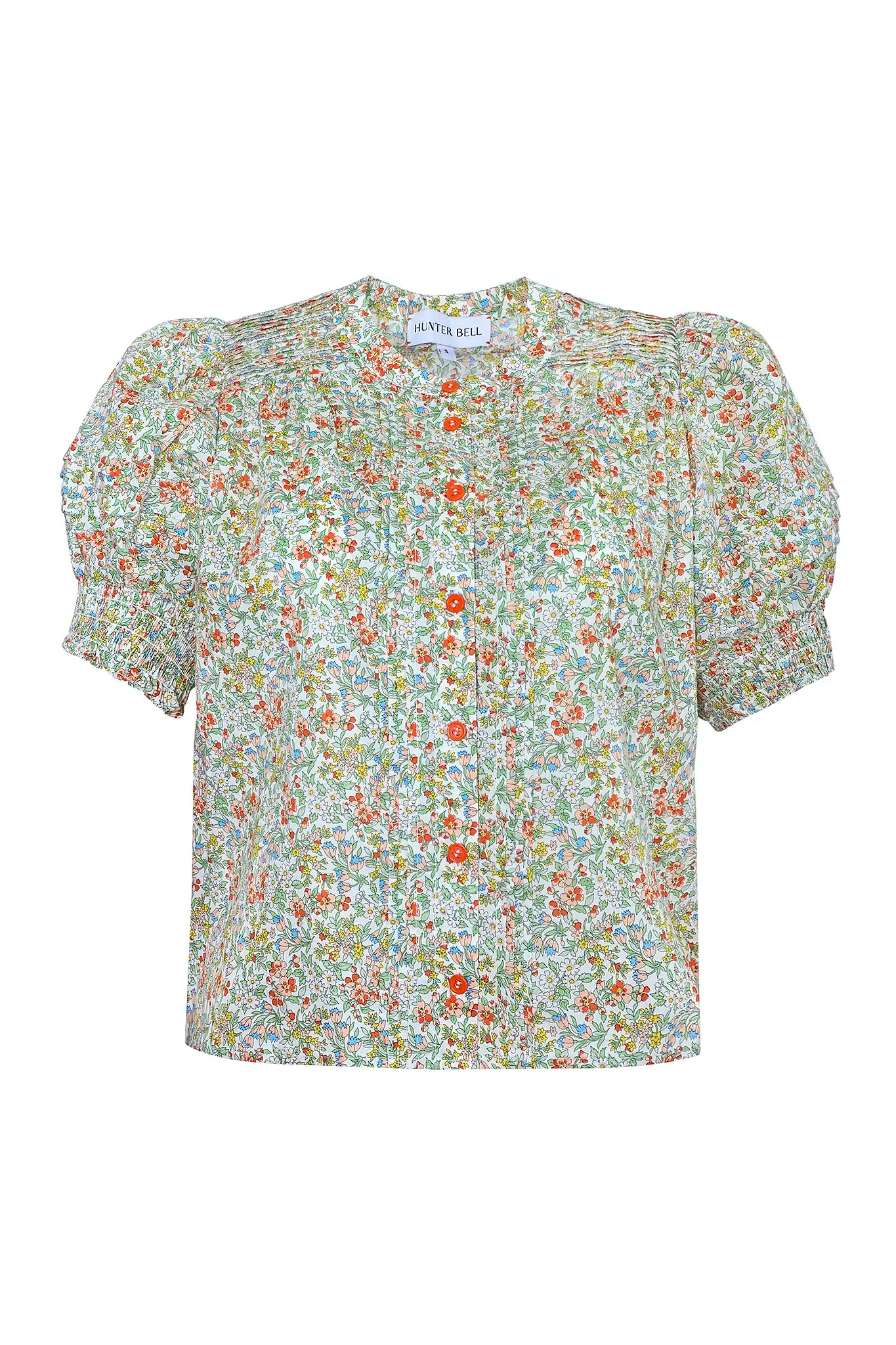 Hartley Top in Coral Multi Hunter bell