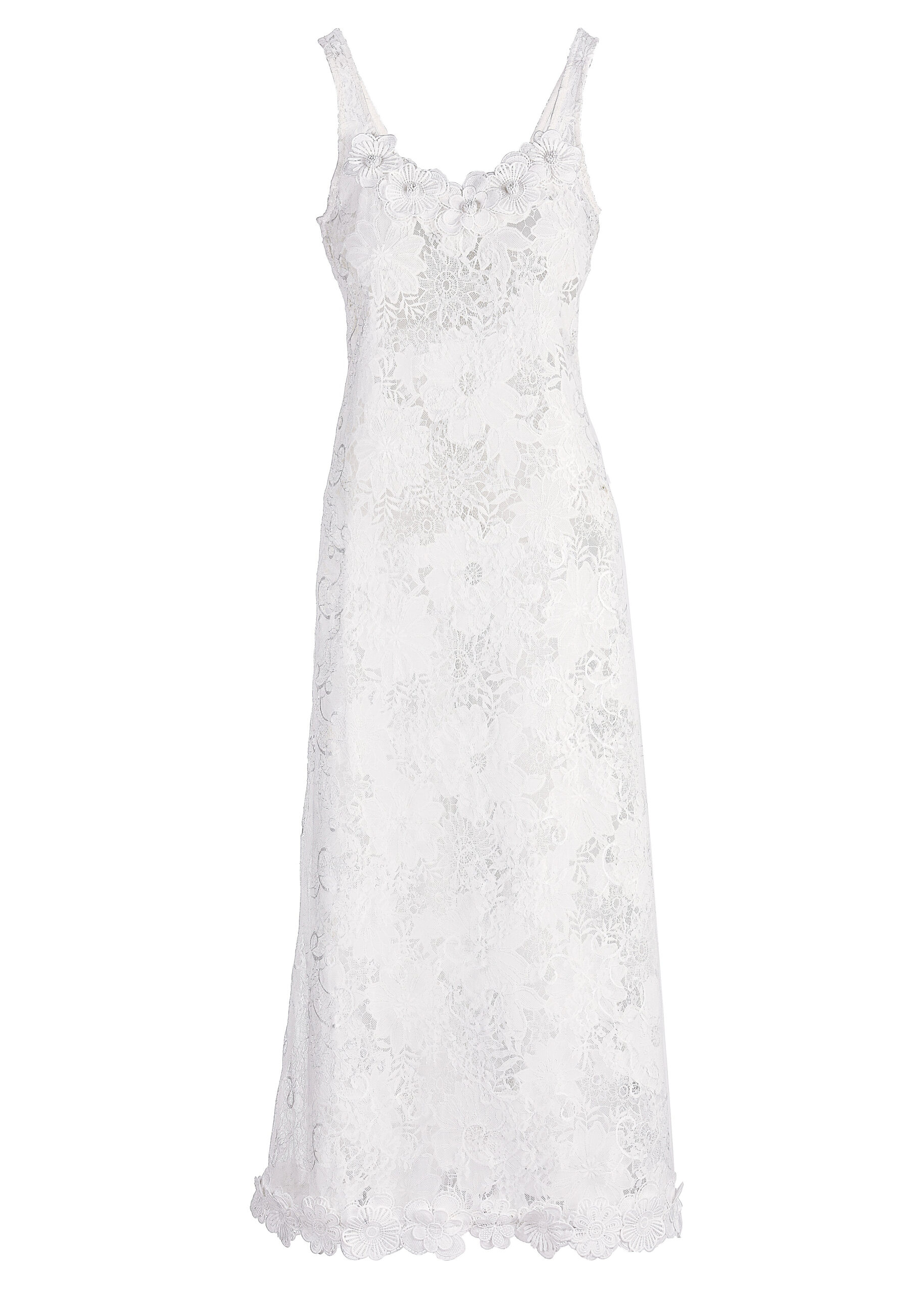 Hera Maxi Dress in White Waimari