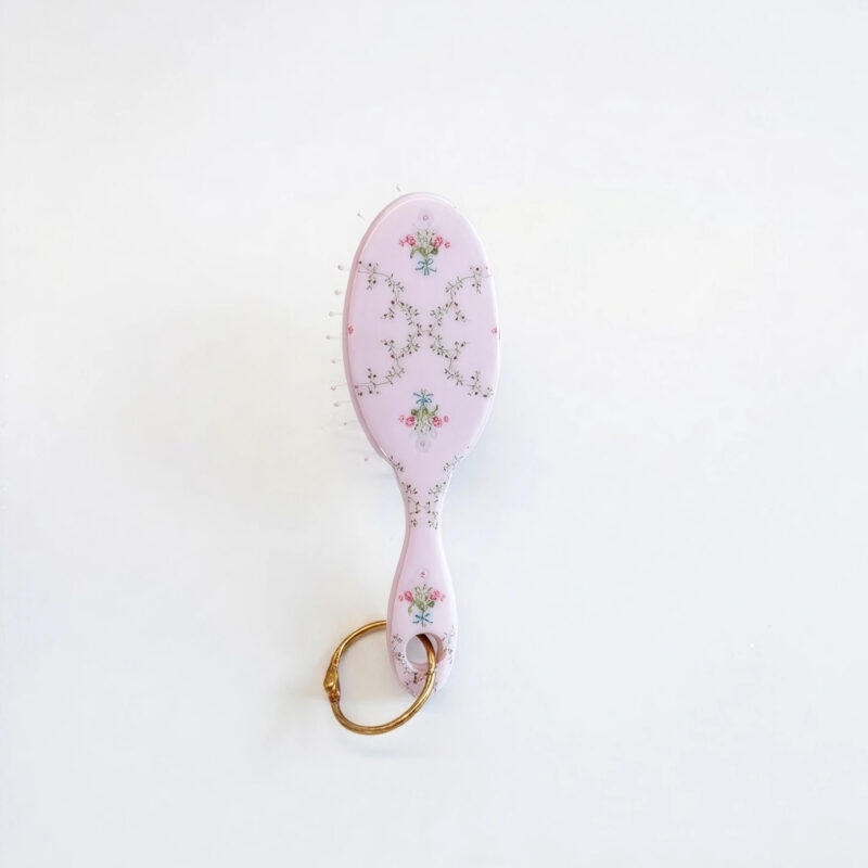 Hill House x Wet Brush Keychain Detangler - Pink Trellis