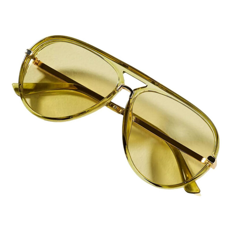 I-SEA - Colored Translucent Aviator Sunglasses Anthropologie