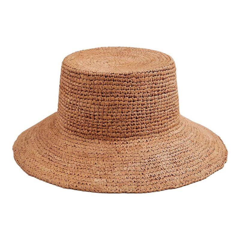 J.CREW | Wide-Brim Raffia Bucket Hat J.Crew US