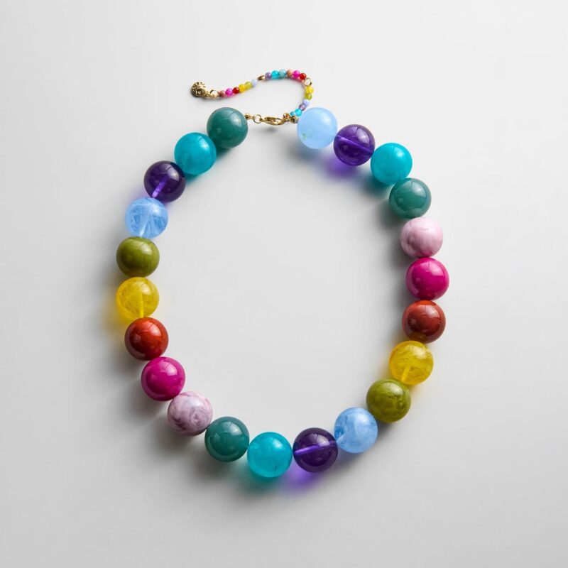 Jane Beaded Necklace - Multi Bead BaubleBar