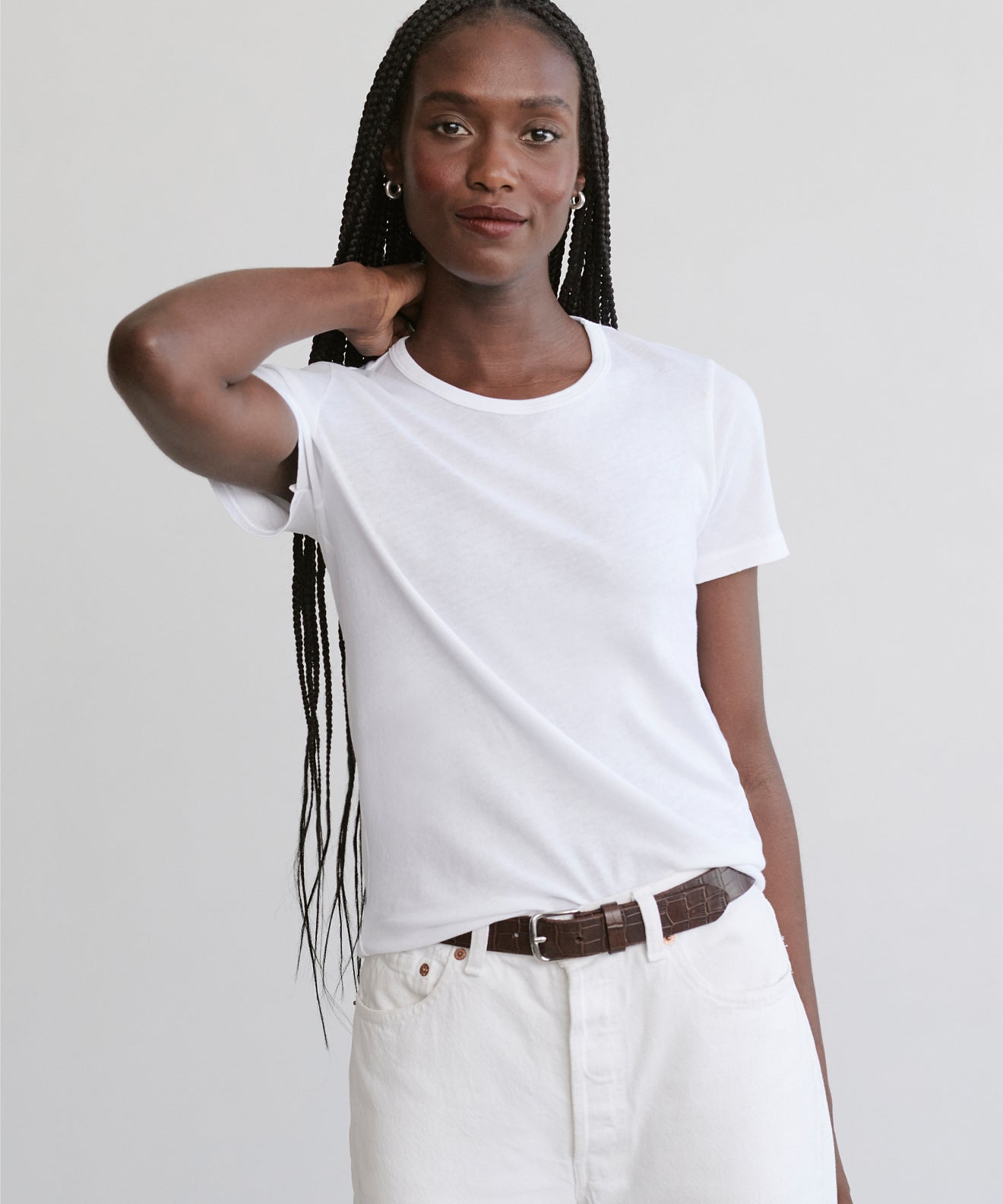 JENNI KAYNE | Cotton Slim Tee
