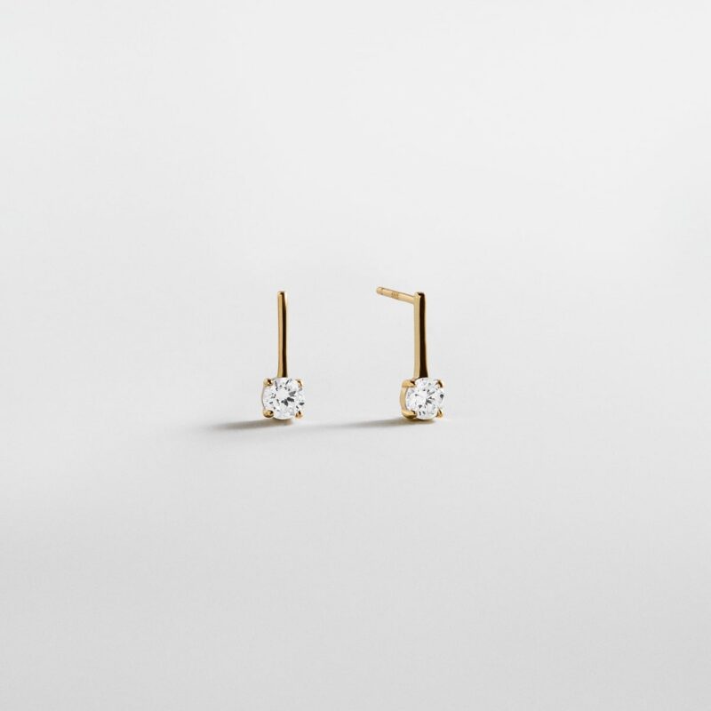 Kim 14K Gold Drop Earrings BaubleBar