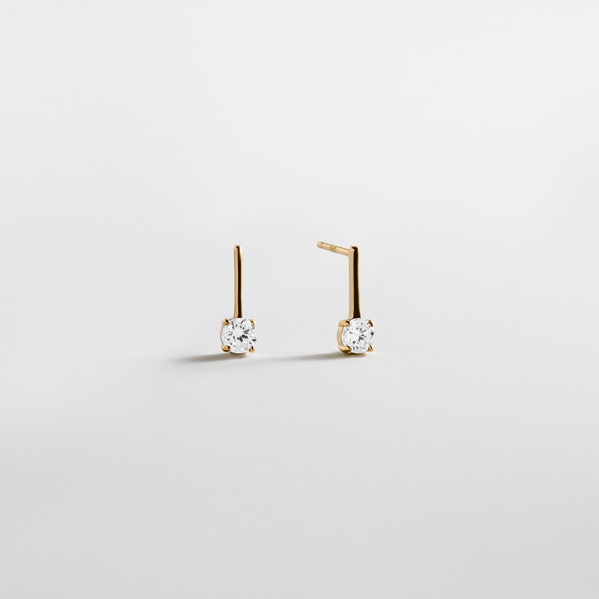Kim 14K Gold Drop Earrings BaubleBar