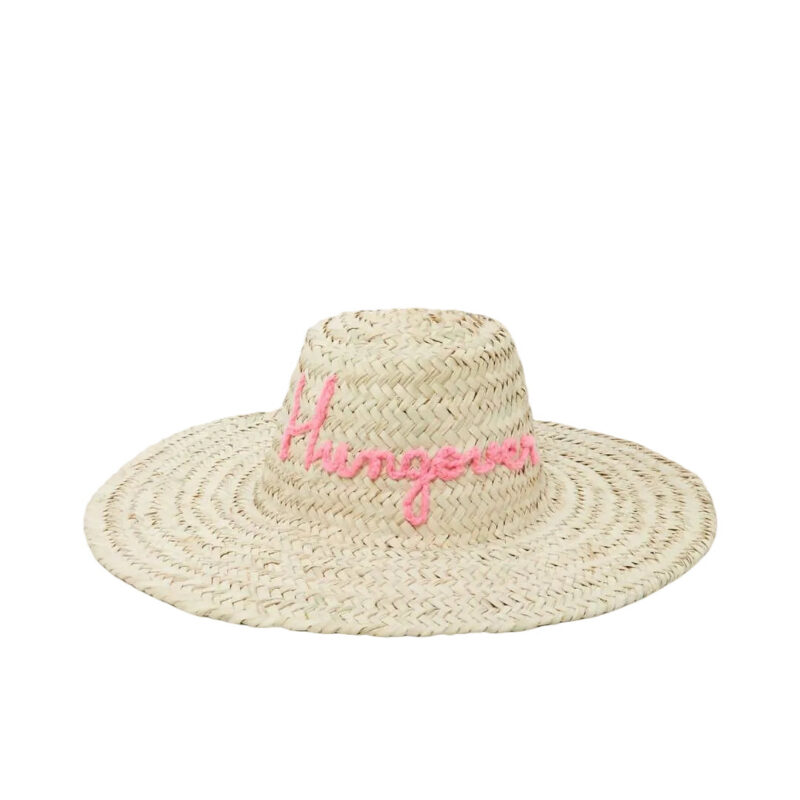 L'Ombre Straw Beach Hat Poolside