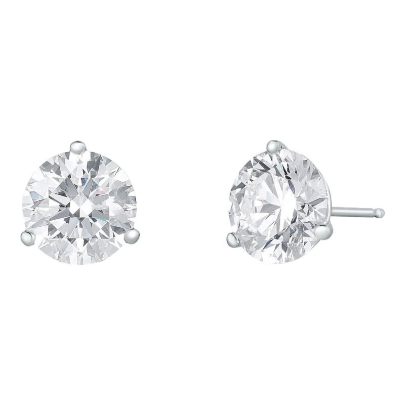 Lab Grown Diamond Studs Ring Concierge