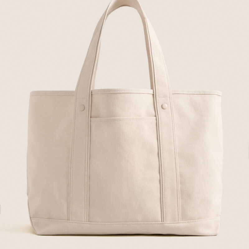 Large Natural Heritage Canvas Tote Tuckernuck Accessories