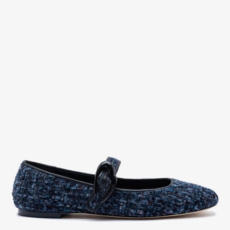 LARROUDÉ | Verona Ballet Flat Tweed - Limited Edition
