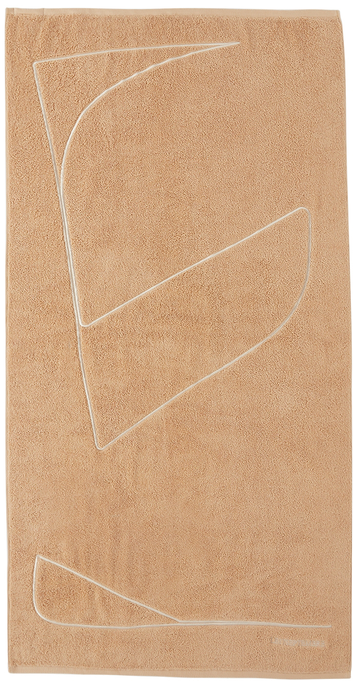 LE17SEPTEMBRE | Ssense Exclusive Brown Embroidered Beach Towel