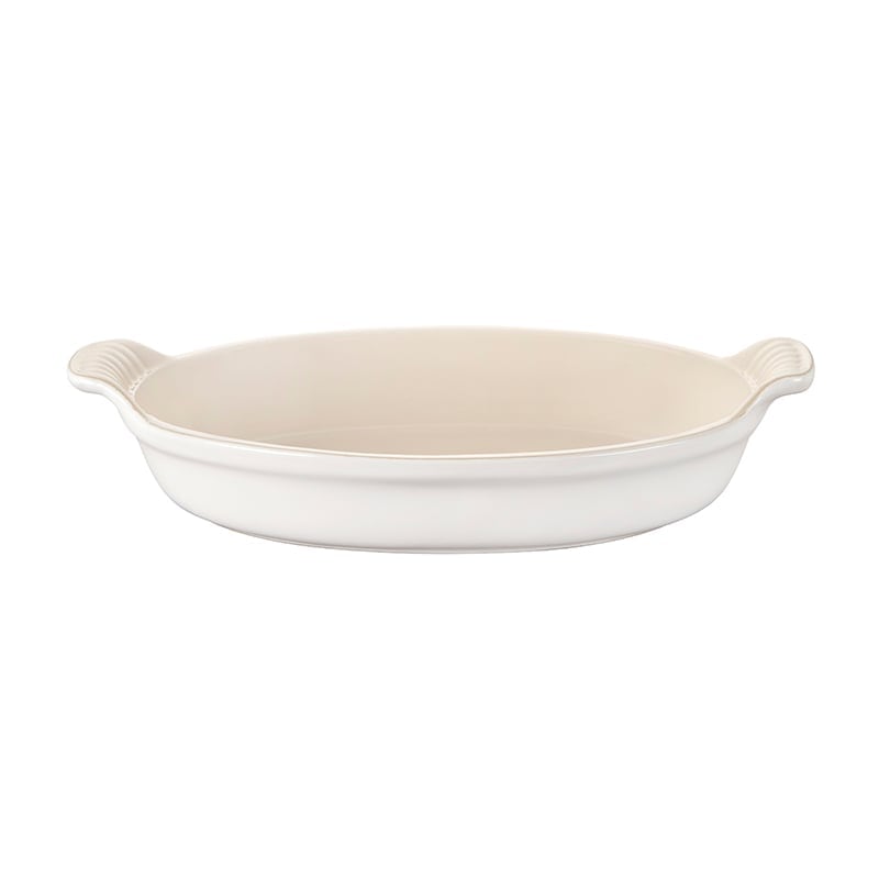 Le Creuset Heritage Au Gratin Dish - Matte White