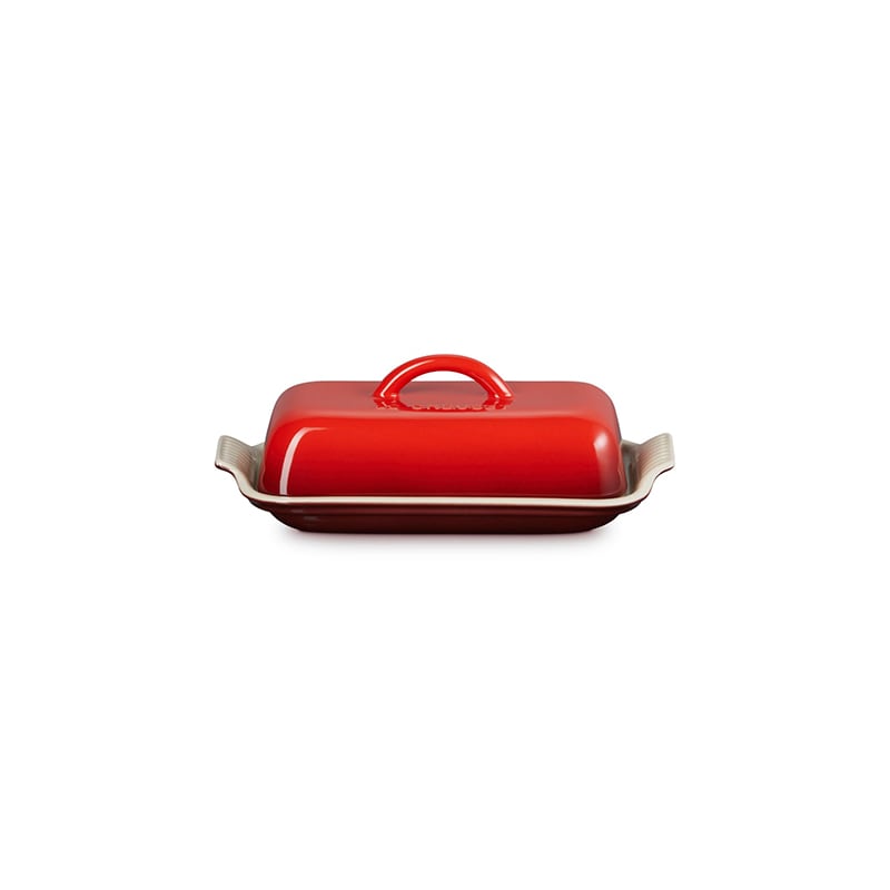 Le Creuset Heritage Butter Dish - Cerise