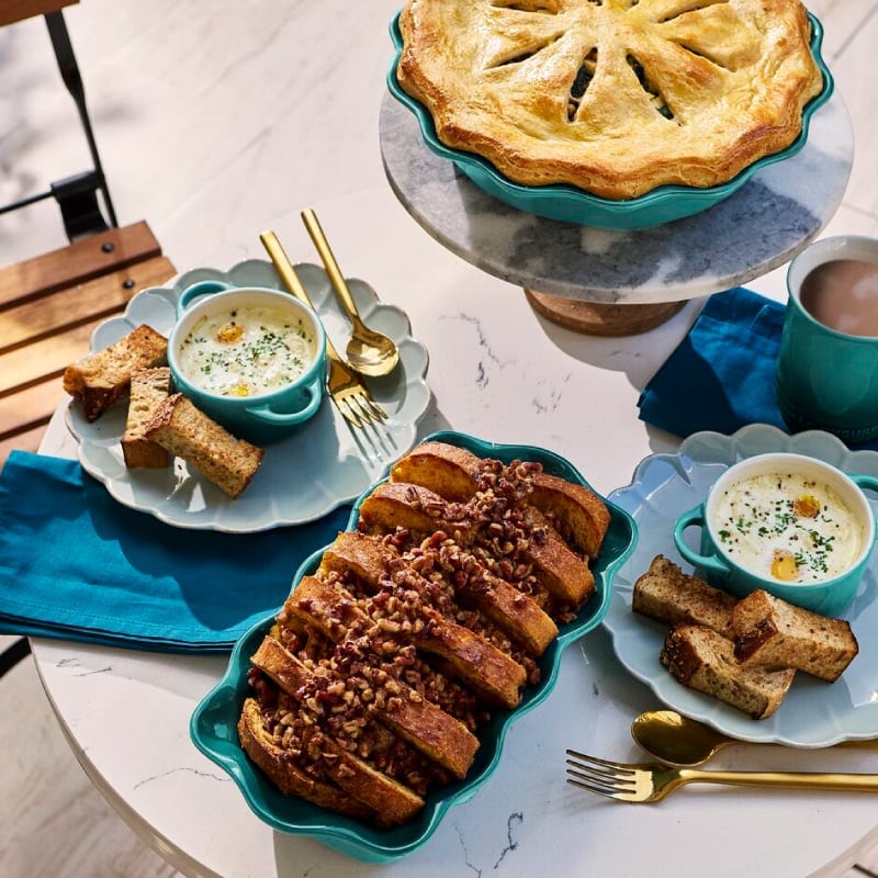 Le Creuset Heritage Fluted Loaf Pan 9 In. - Riviera