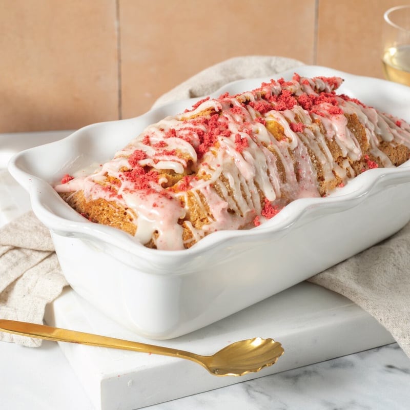 Le Creuset Heritage Fluted Loaf Pan 9 In. - White