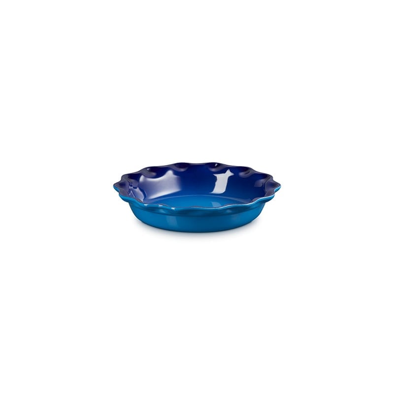 Le Creuset Heritage Fluted Pie Dish - Azure
