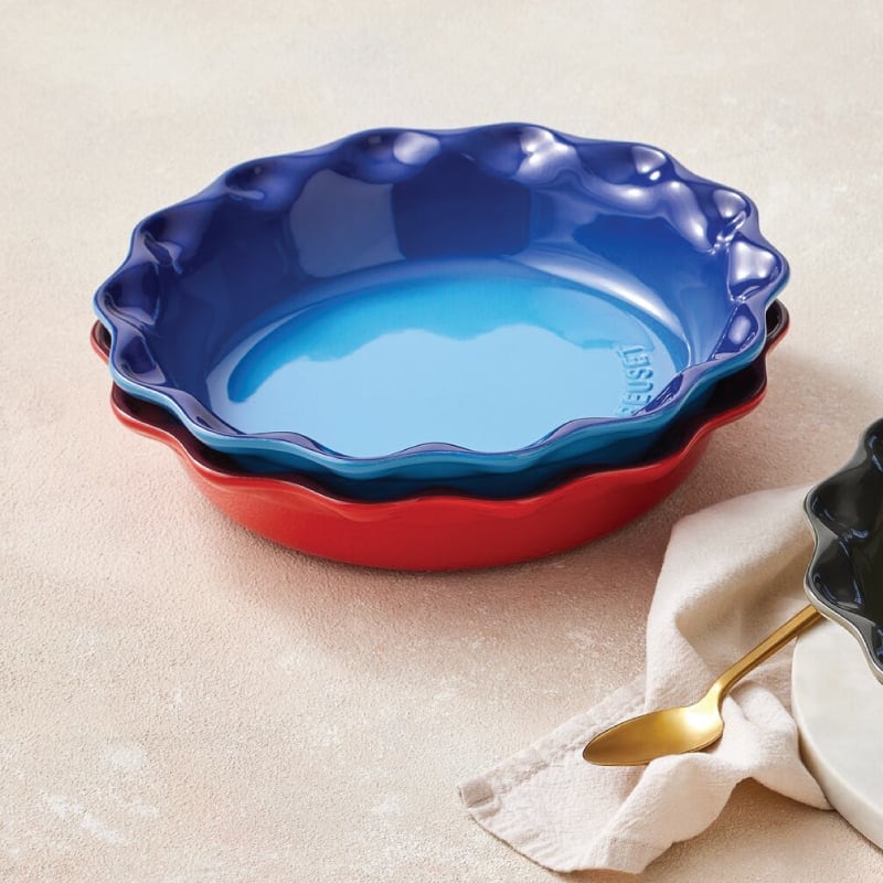 Le Creuset Heritage Fluted Pie Dish - Marseille