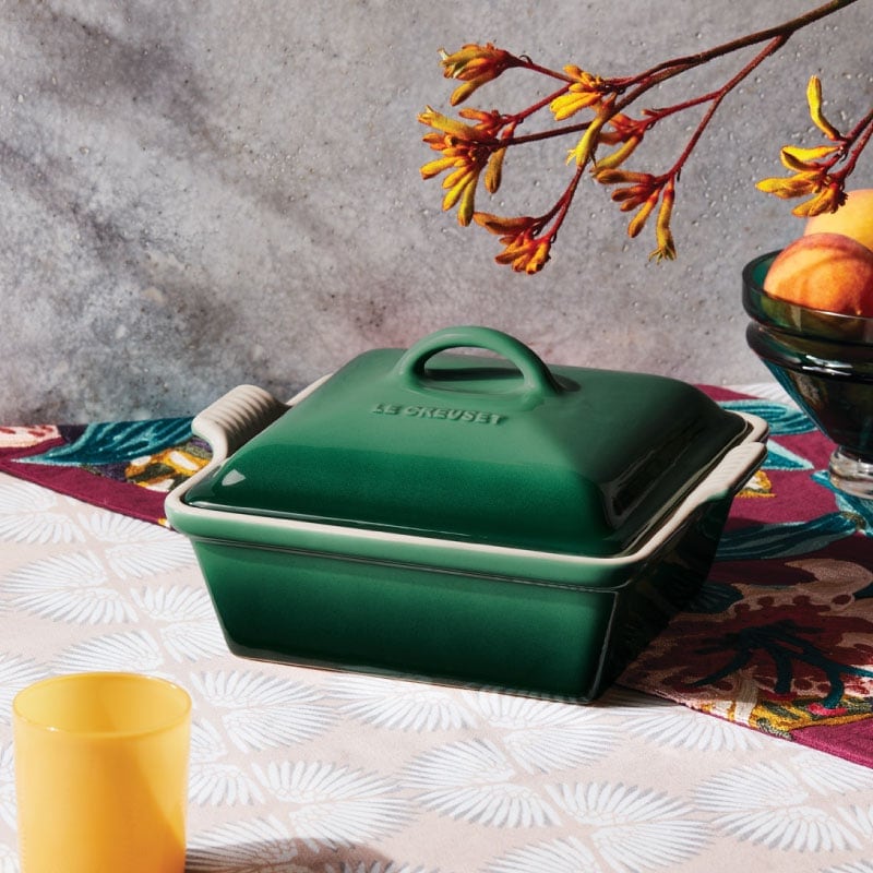 Le Creuset Heritage Square Casserole - Artichaut