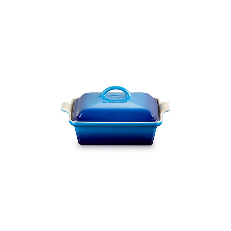 Le Creuset Heritage Square Casserole - Azure