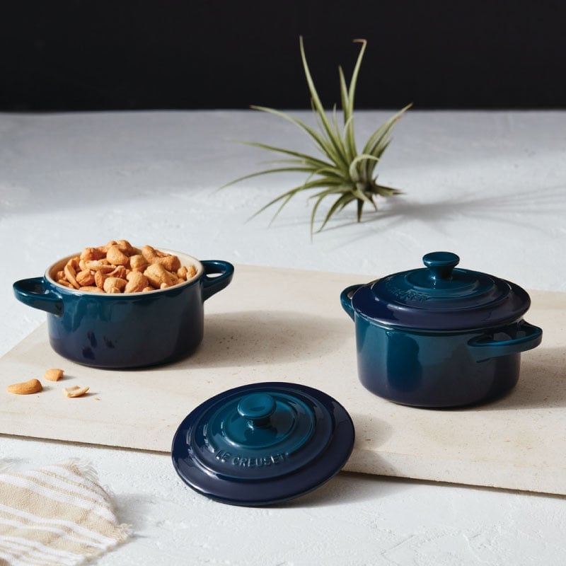 Le Creuset Mini Cocotte with Gold Heart Knob - Agave