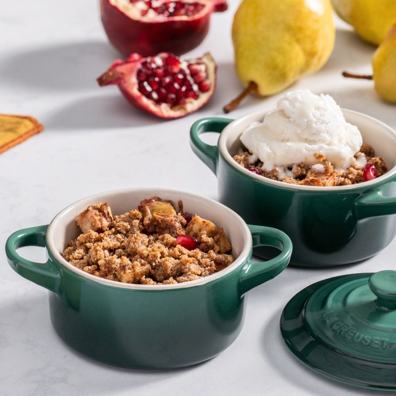 Le Creuset Mini Cocotte with Gold Heart Knob - Artichaut