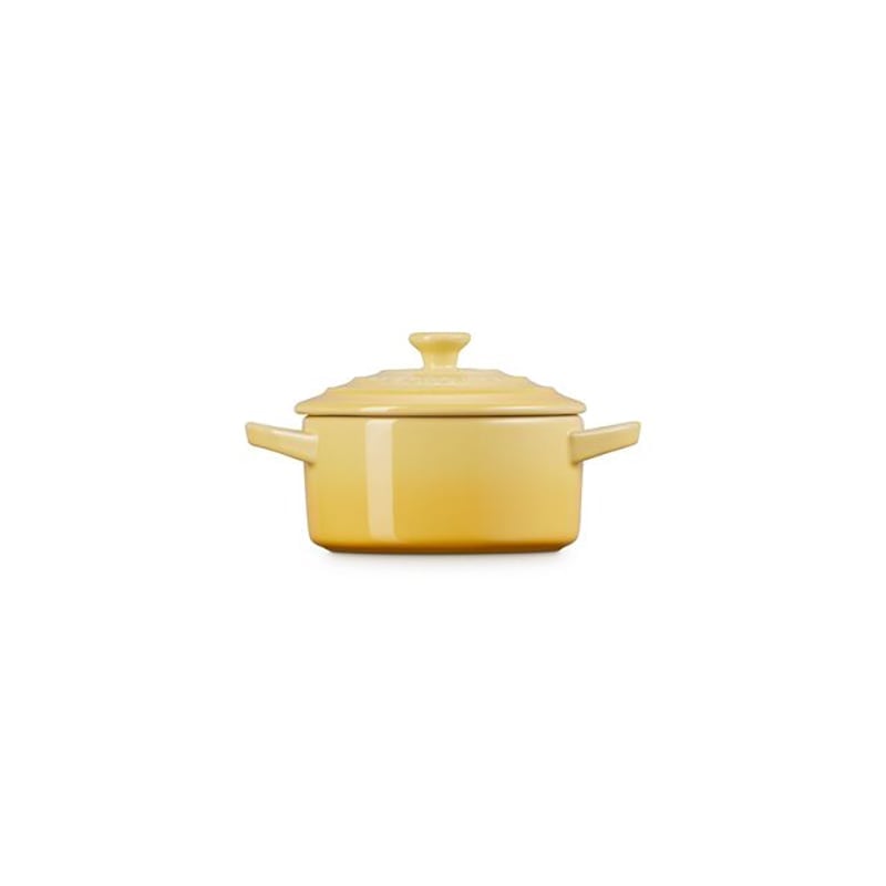 Le Creuset Mini Cocotte with Gold Heart Knob - Soleil