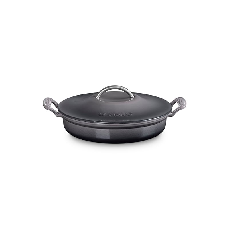 Le Creuset Modern Heritage Round Braiser 3 2 5 Qt. - Oyster