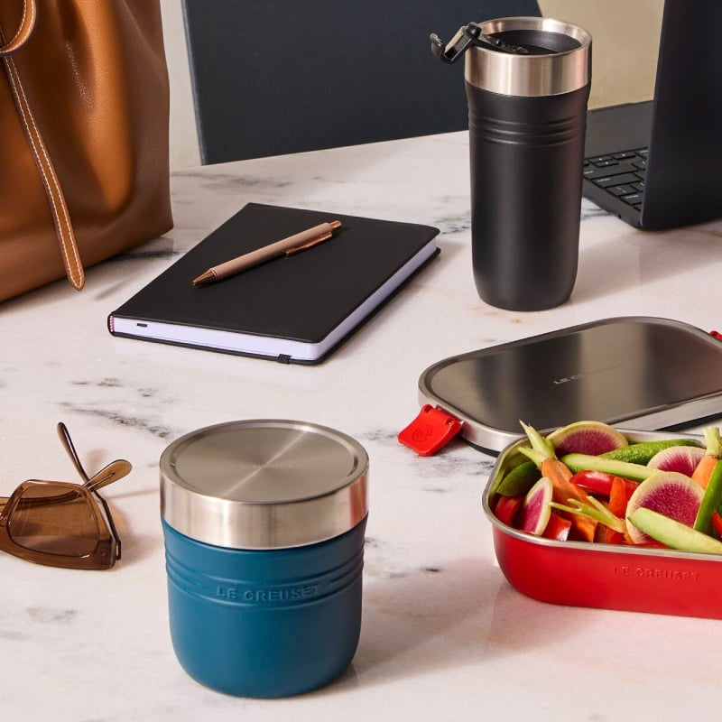 Le Creuset On The Go Food Jar - Deep Teal