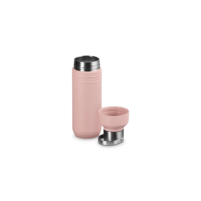 Le Creuset On The Go Water Bottle - Shell Pink