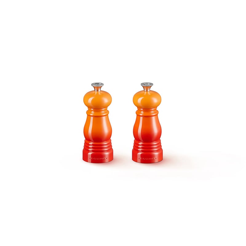Le Creuset Petite Salt and Pepper Mill Set - Flame