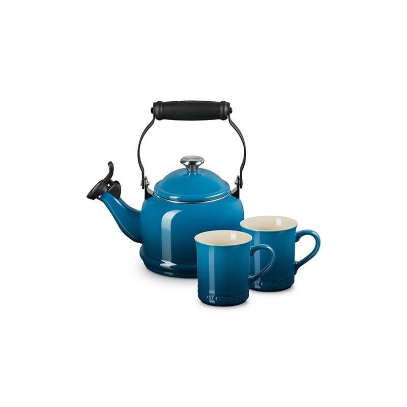 Le Creuset Silicone Coaster Set 4 Inch - Deep Teal