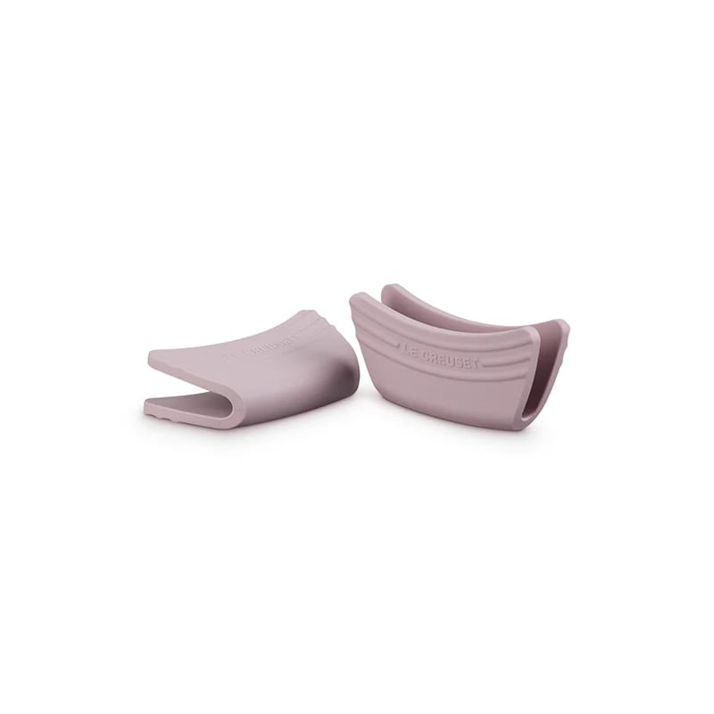 Le Creuset Silicone Handle Grips Set of 2 - Mauve Pink