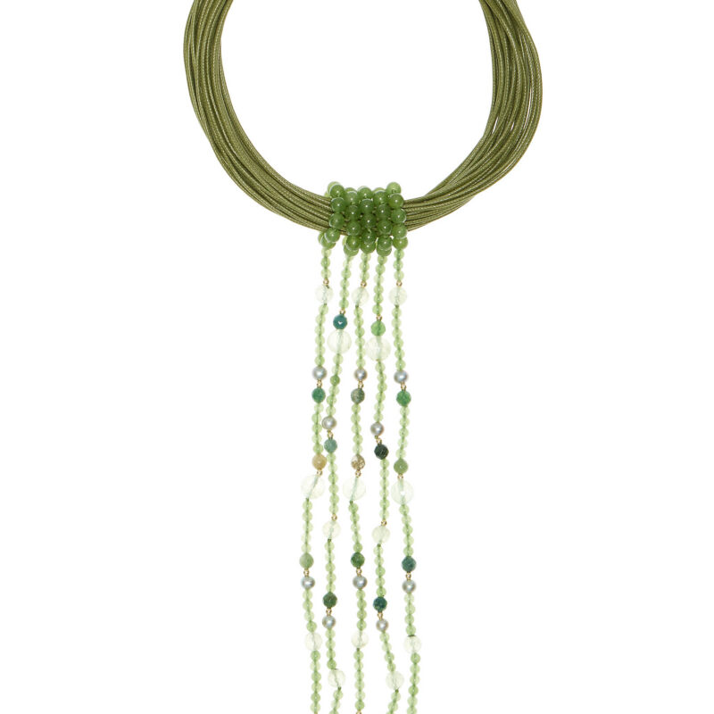 LE SUNDIAL - Exclusive La Isla Sculptural Cascade Necklace Moda Operandi