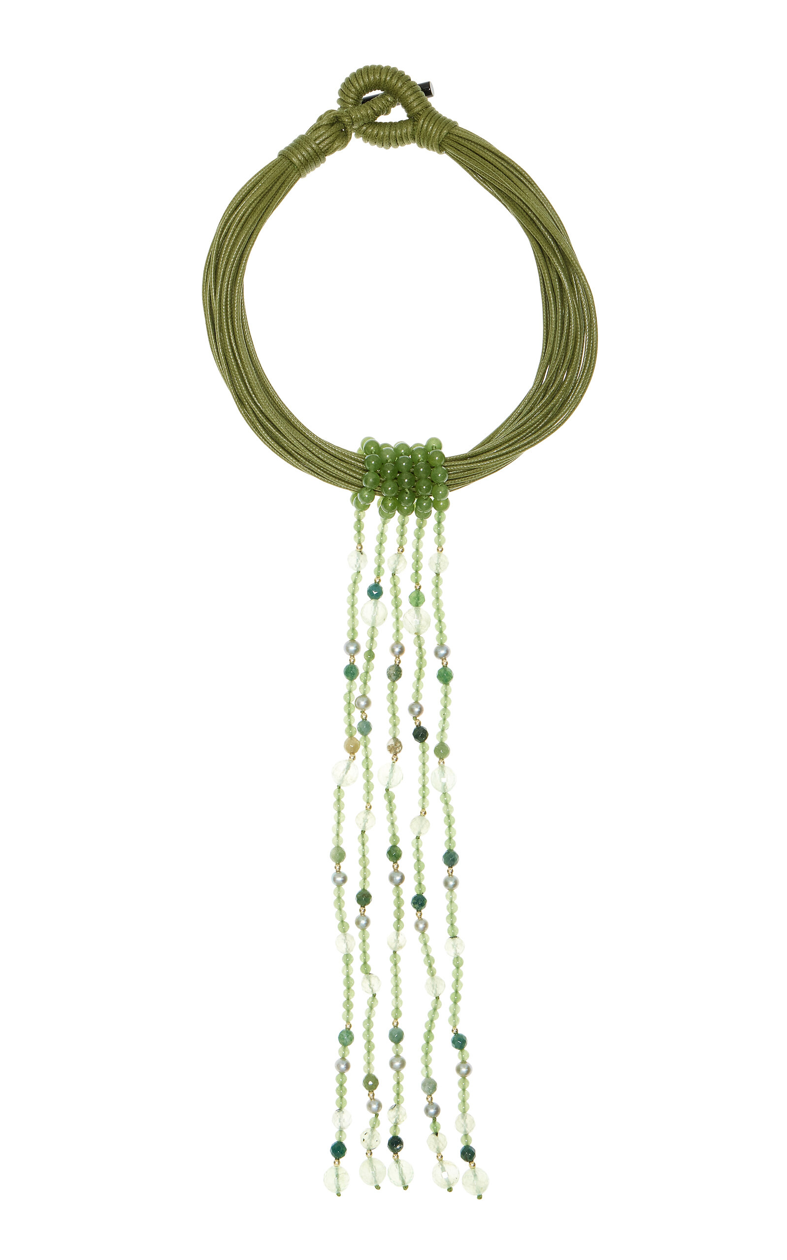 LE SUNDIAL - Exclusive La Isla Sculptural Cascade Necklace Moda Operandi