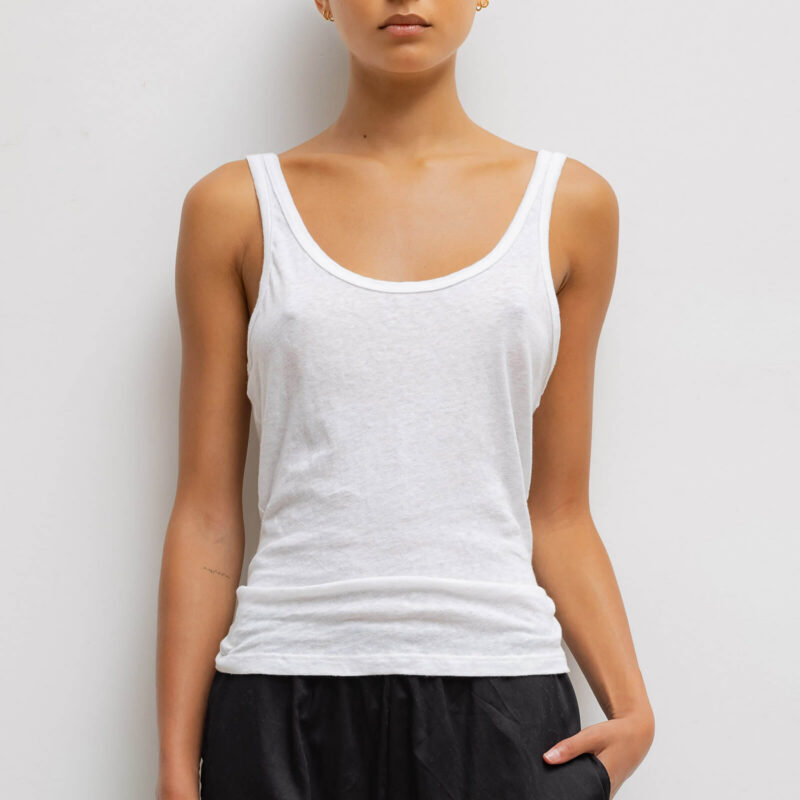 LESET | Laura Scoop Neck Tank Top