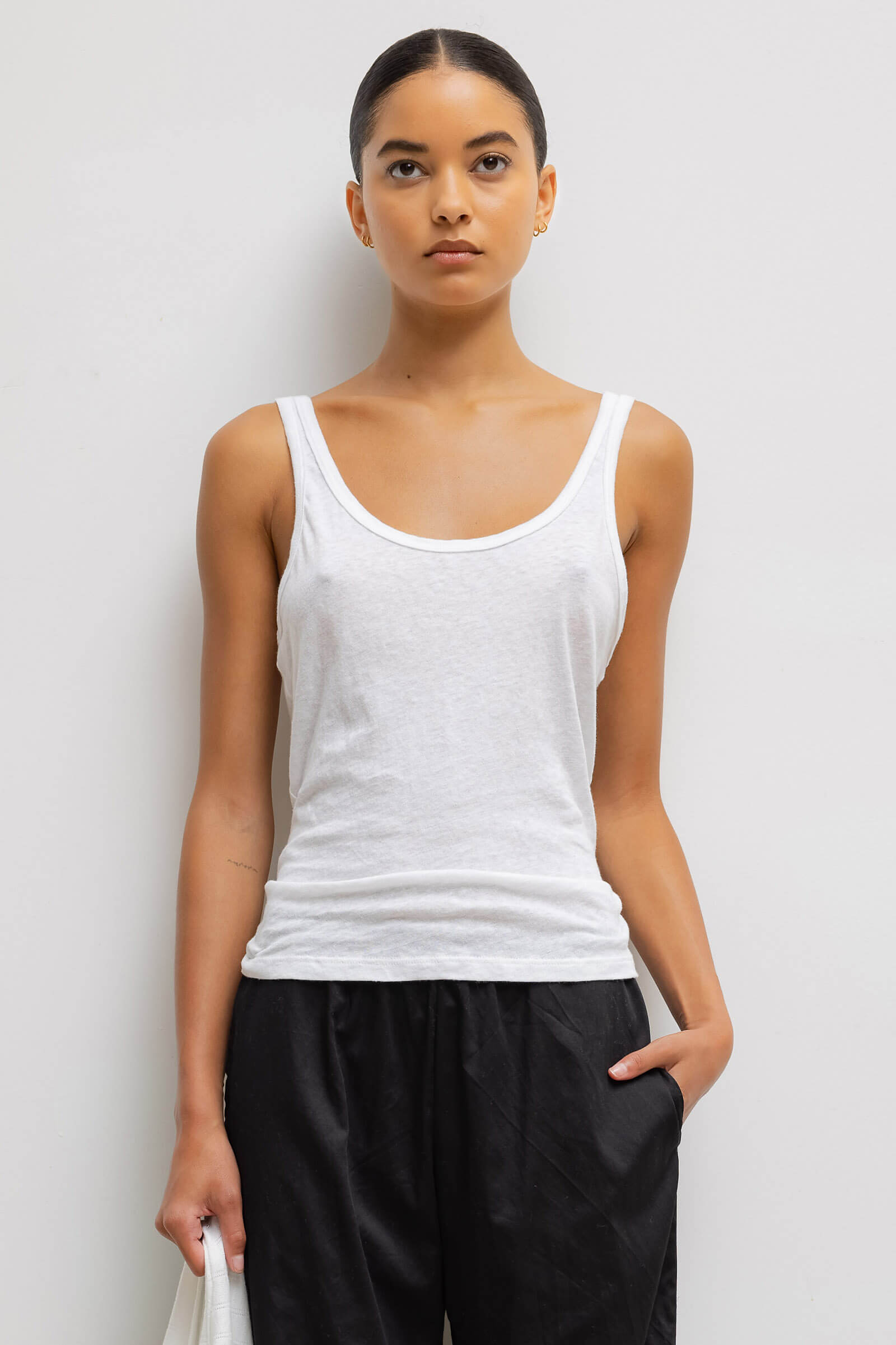 LESET | Laura Scoop Neck Tank Top
