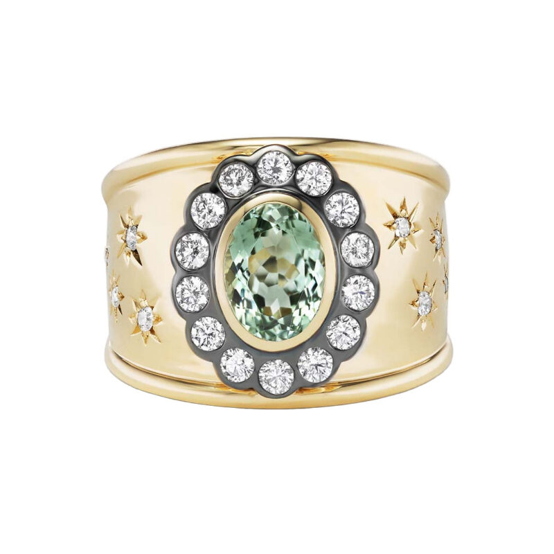 Lexi Cigar Band Mint Tourmaline Marlo Laz