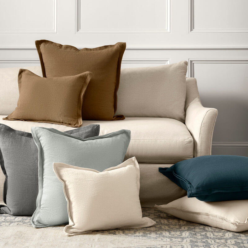 Liam Double Flange Pillow Cover McGee & Co
