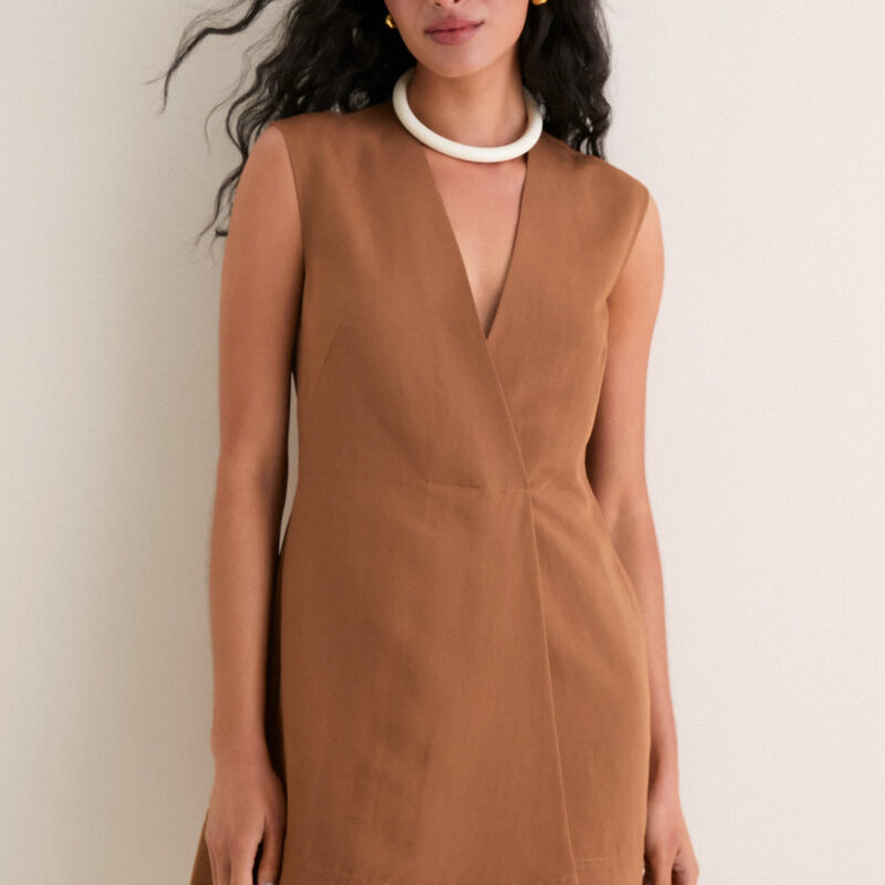 Light Chestnut Wade Mini Dress A.L.C.