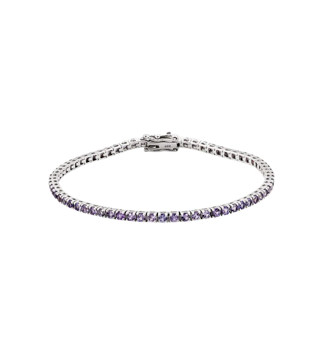 Lilac Sapphire Tennis Bracelet Roxanne First